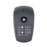 Buy 6.5' Pre-Lit Flocked Cashmere Tree Controller1 Image at Costco.co.uk