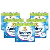Andrex Classic Clean Toilet Roll 45 rolls