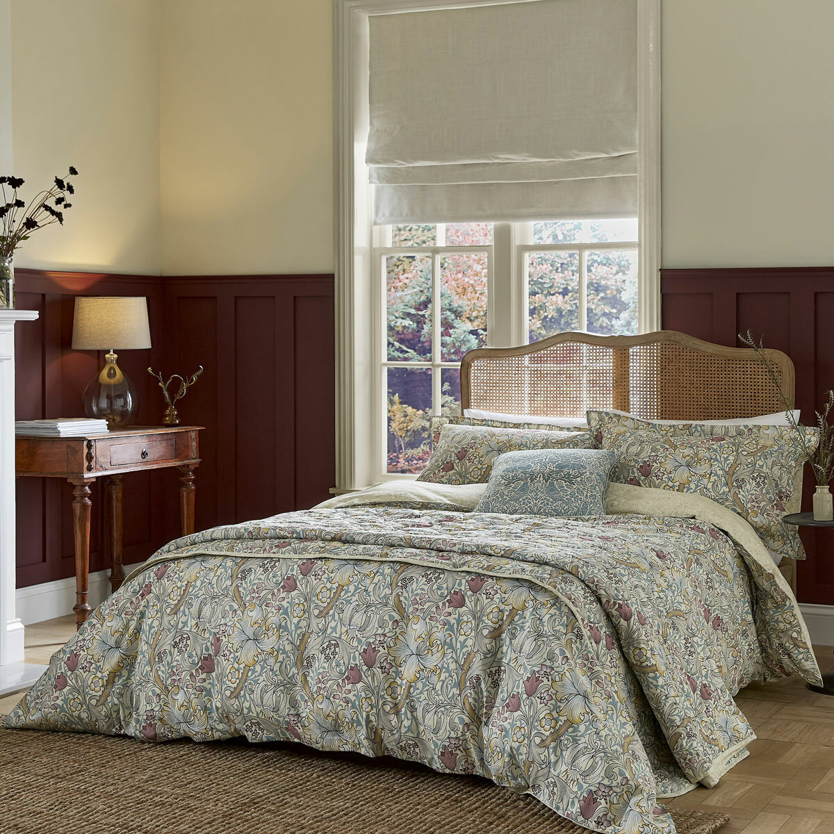 Morris & Co Bedding Golden Lily Fig
