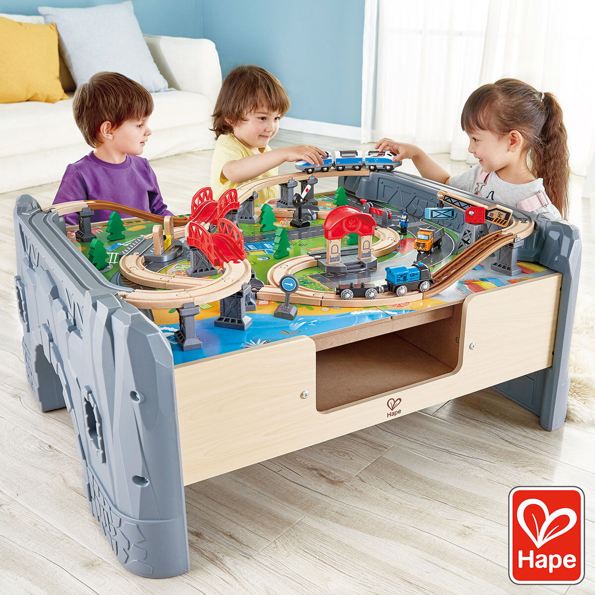 Hape Railway Play Table Model E3766 3 Years Costco UK
