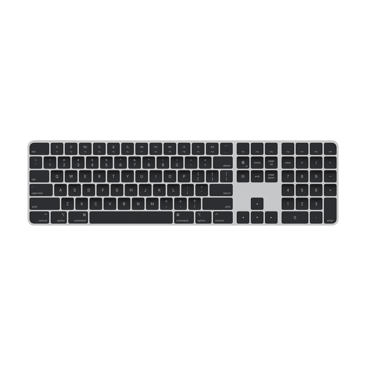Apple Magic Keyboard with Touch ID and Numeric Keypad, Black MXK83B/A