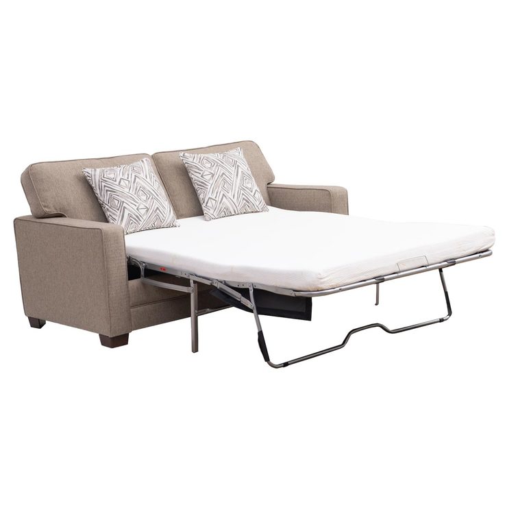 Landree Fabric Full Size Sleeper Sofa Bed with 2 Accent Pillows Costco UK