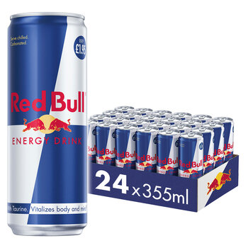 Red Bull PMP £1.95, 24 x 355ml