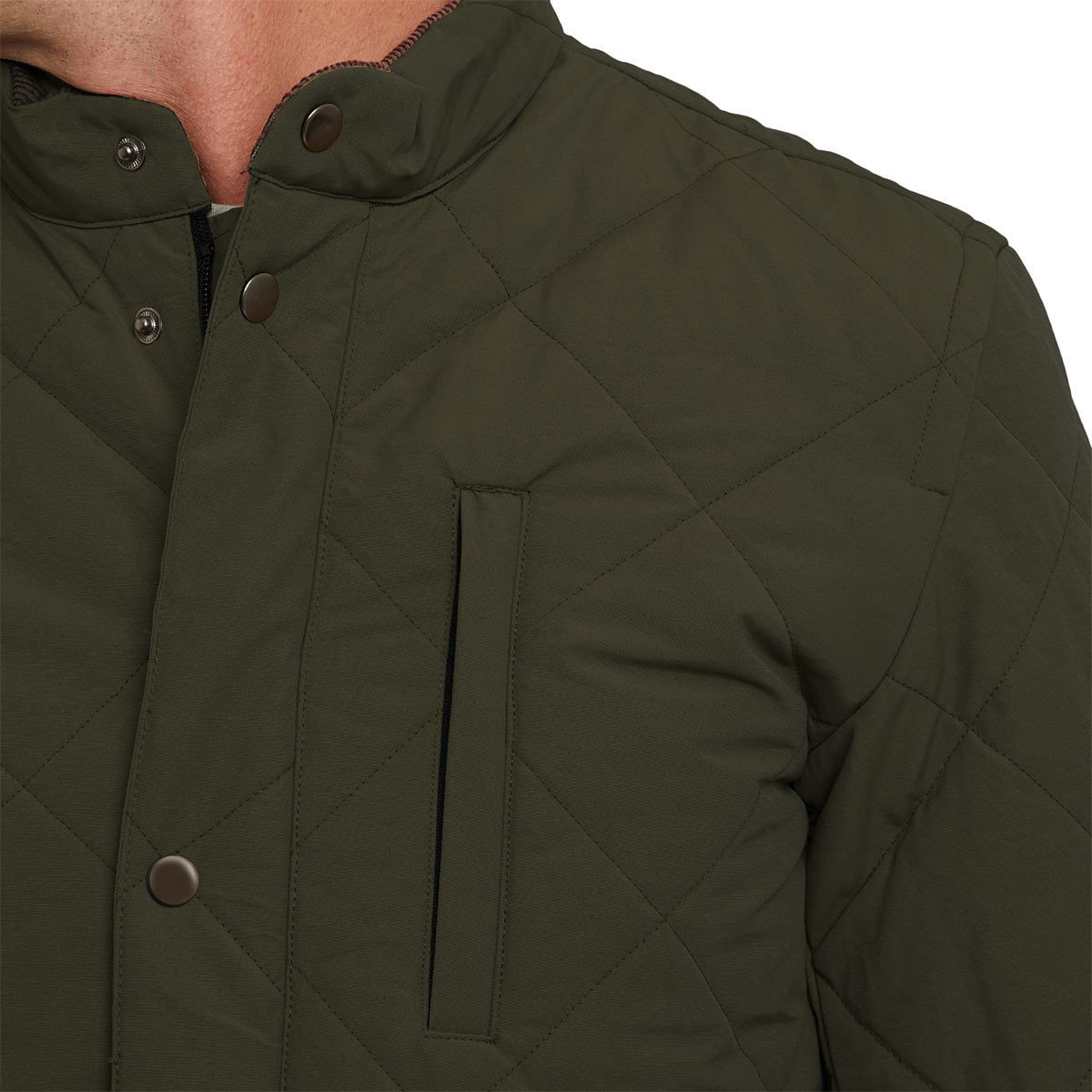Orvis Men's Quilted Jacket in Green, Medium Costco UK