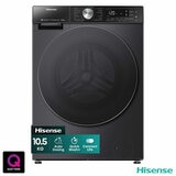 Hisense WF5S1045BB, 10.5kg 1400rpm Washing Machine, A Rated in Black Hisense WF5S1045BB, 10.5kg 1400rpm Washing Machine, A Rated in Black