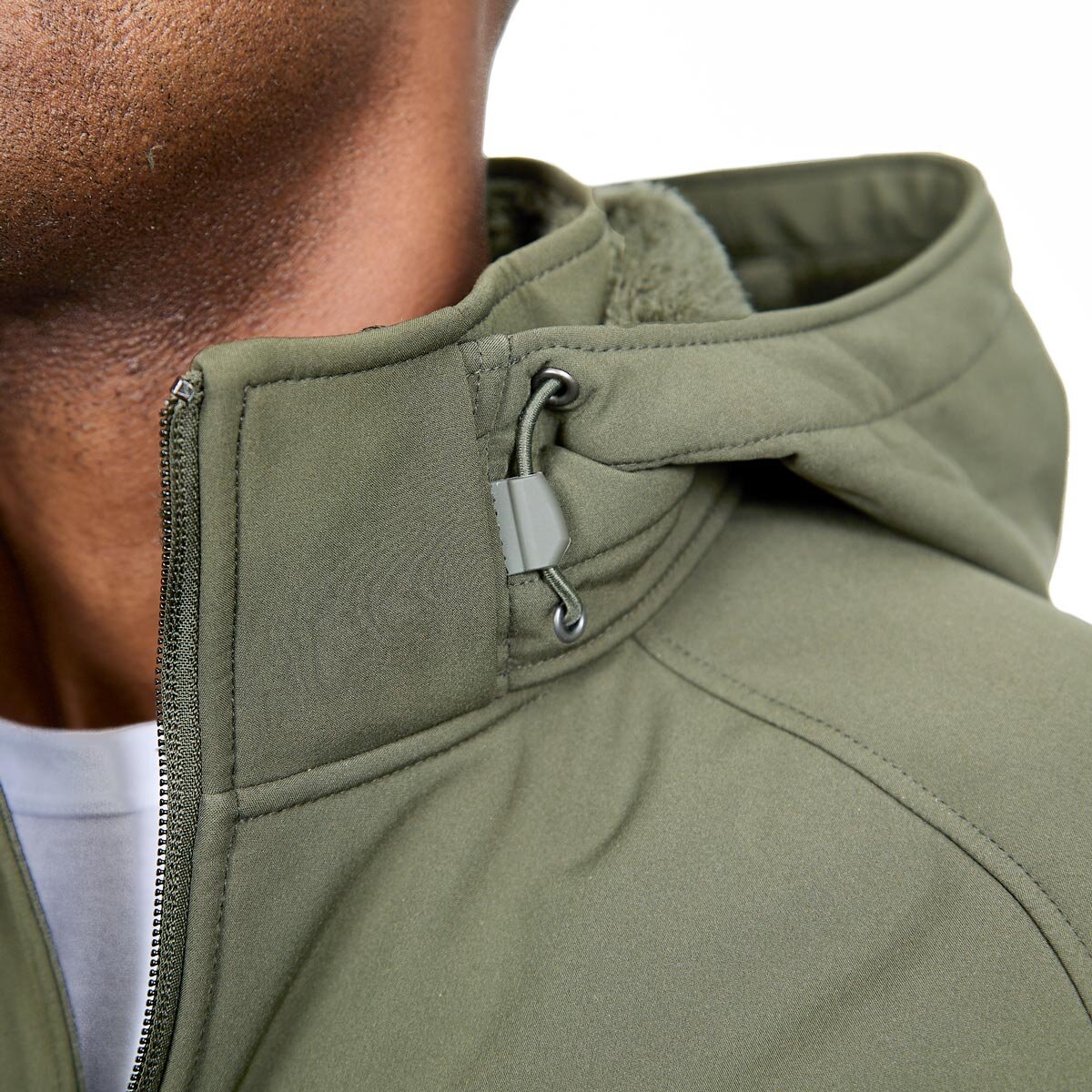 Kirkland Signature Men s Softshell Jacket in Olive Extra