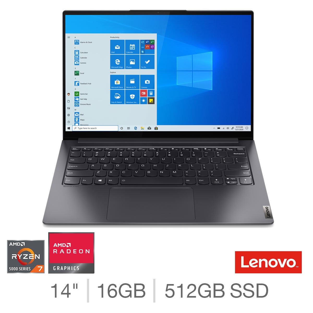 Lenovo Yoga S7 Pro, AMD Ryzen 7, 16GB RAM, 512GB SSD, 14 ... Lenovo Yoga S7 Pro, AMD Ryzen 7, 16GB RAM, 512GB SSD, 14 ...