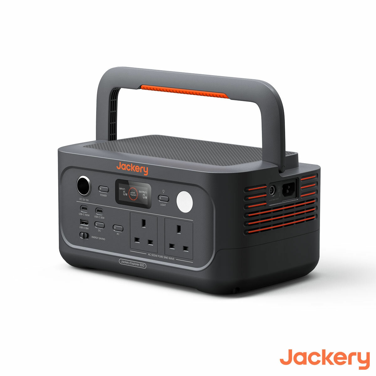 Jackery Explorer E500 v2 Portable Power Station, 512 Wh