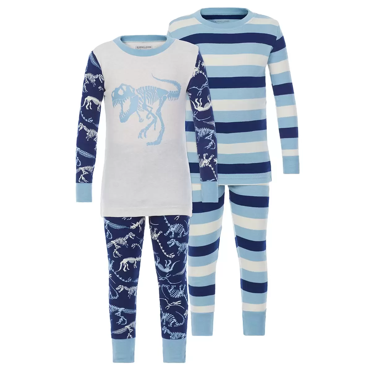 Kirkland Signature Children's Cotton 4 Piece Pyjama Set in Dino