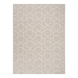 Nourison Horizon Geometric Indoor / Outdoor Rug in 2 Sizes, Grey
