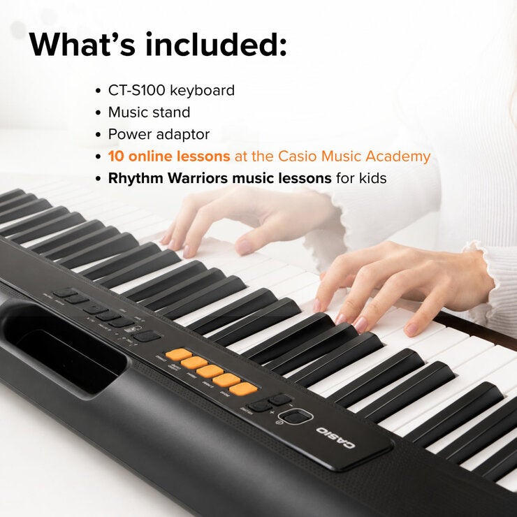 Buy Casio CT-S100AD Full Size Keyboard at Costco.co.uk Buy Casio CT-S100AD Full Size Keyboard at Costco.co.uk