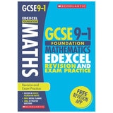Scholastic GCSE Maths Revision Guide & Exam Practice Workbook in 4 Options