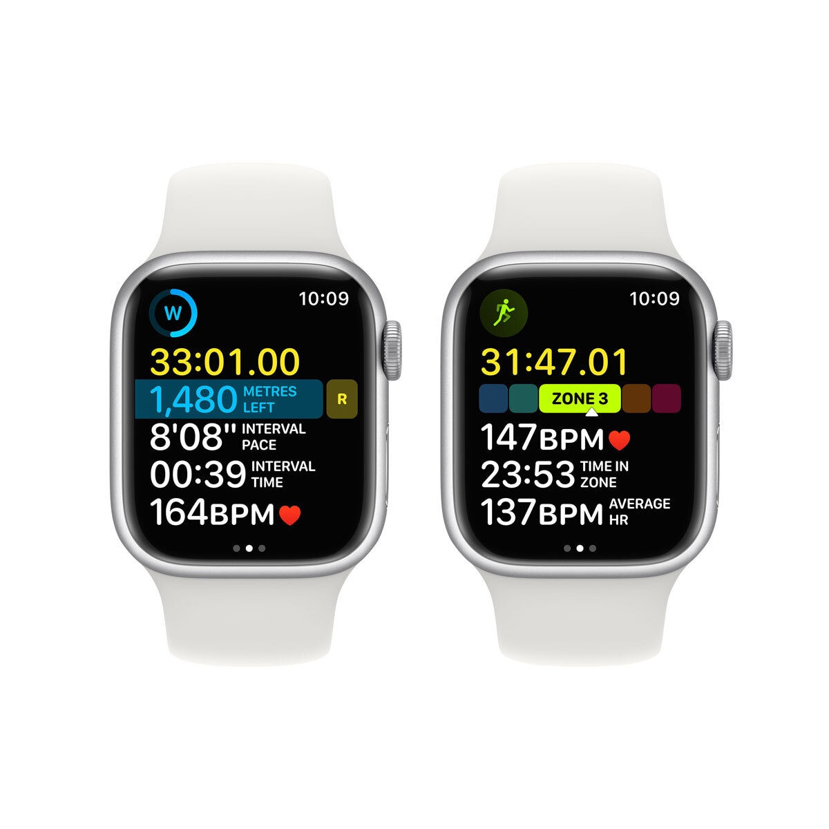 Apple Watch Series 8 GPS, 41mm Silver Aluminium Case with
