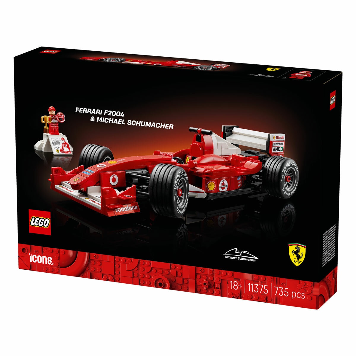 LEGO Icons Ferrari: Michael Schumacher - Model 11375 (18+ Years)