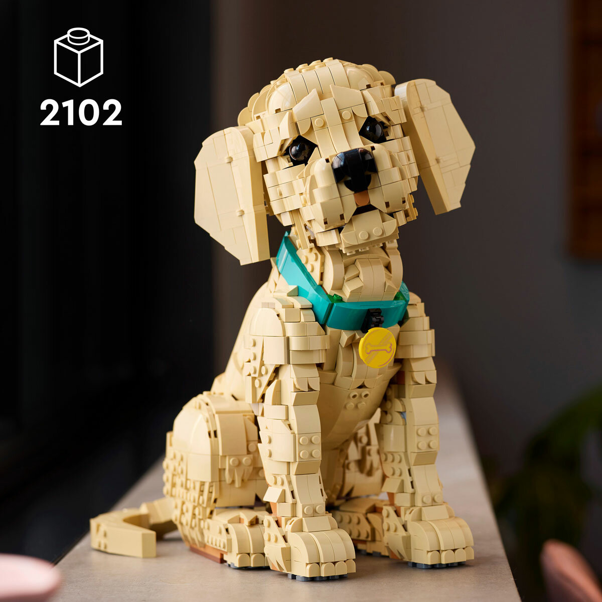 LEGO Icons Golden Retriever Puppy - Model 11384 (18+ Years)