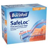 Bacofoil Safeloc® Food and Freezer Small Bags, 216 Pack