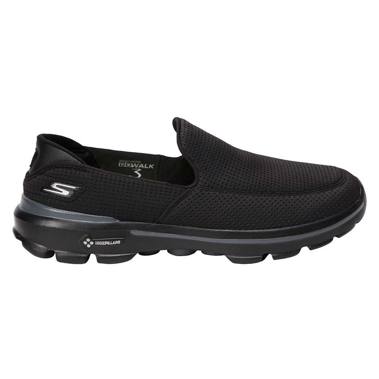 Skechers GOwalk 3 Unfold Men�s Shoes in Black Costco UK Skechers GOwalk 3 Unfold Men�s Shoes in Black Costco UK