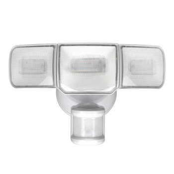 Home Zone Triple Head Motion Sensor Floodlight