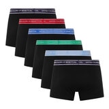 United Colors of Benetton Men's Boxer 6 Pack in Black
