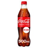 Coca Cola PMP £1.60, 500ml