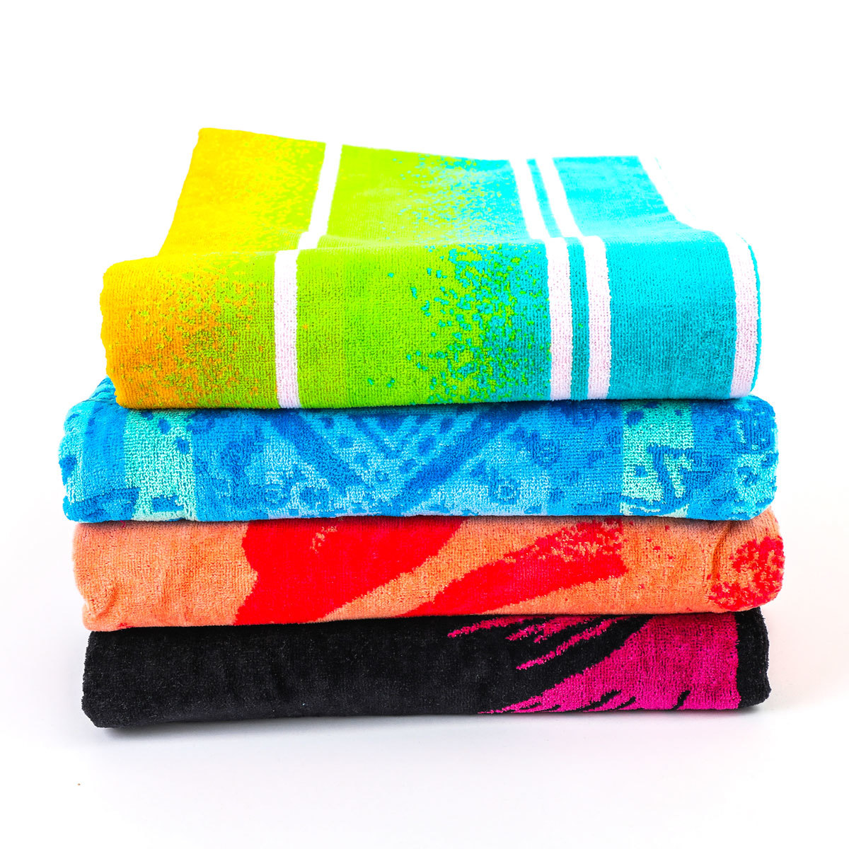 Kirland Signature Egyptian Cotton Beach Towels in 8 Colours Costco UK
