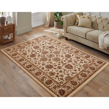 Concept Looms Grand Heritage GH102 Cream Rug, in 2 Sizes