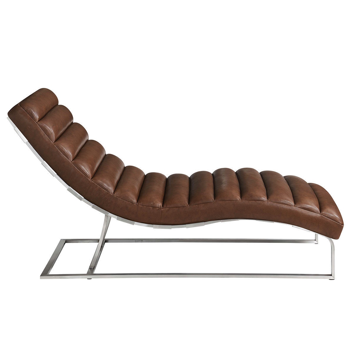 Thomasville Top Grain Leather Chaise Lounge Costco UK