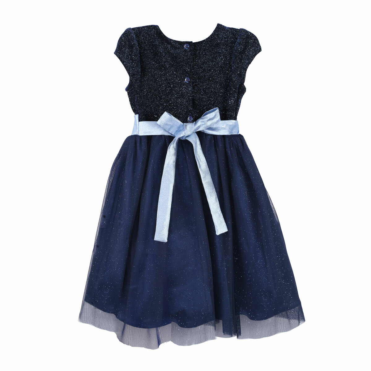 Jona Michelle Kids Dress in Navy