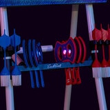 Studio image showing the lights on the axes Studio image showing the lights on the axes