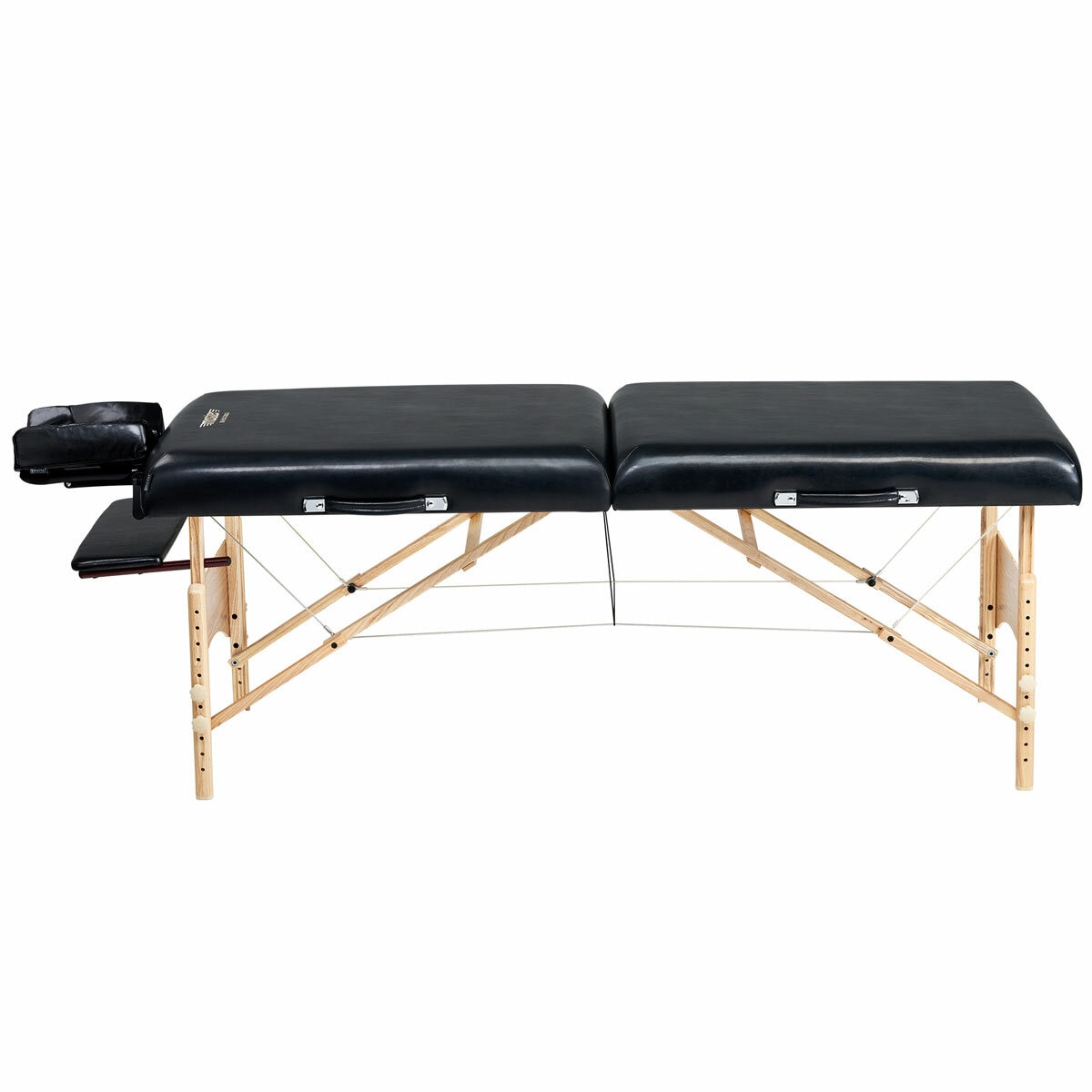 Studio image of the massage table from the side