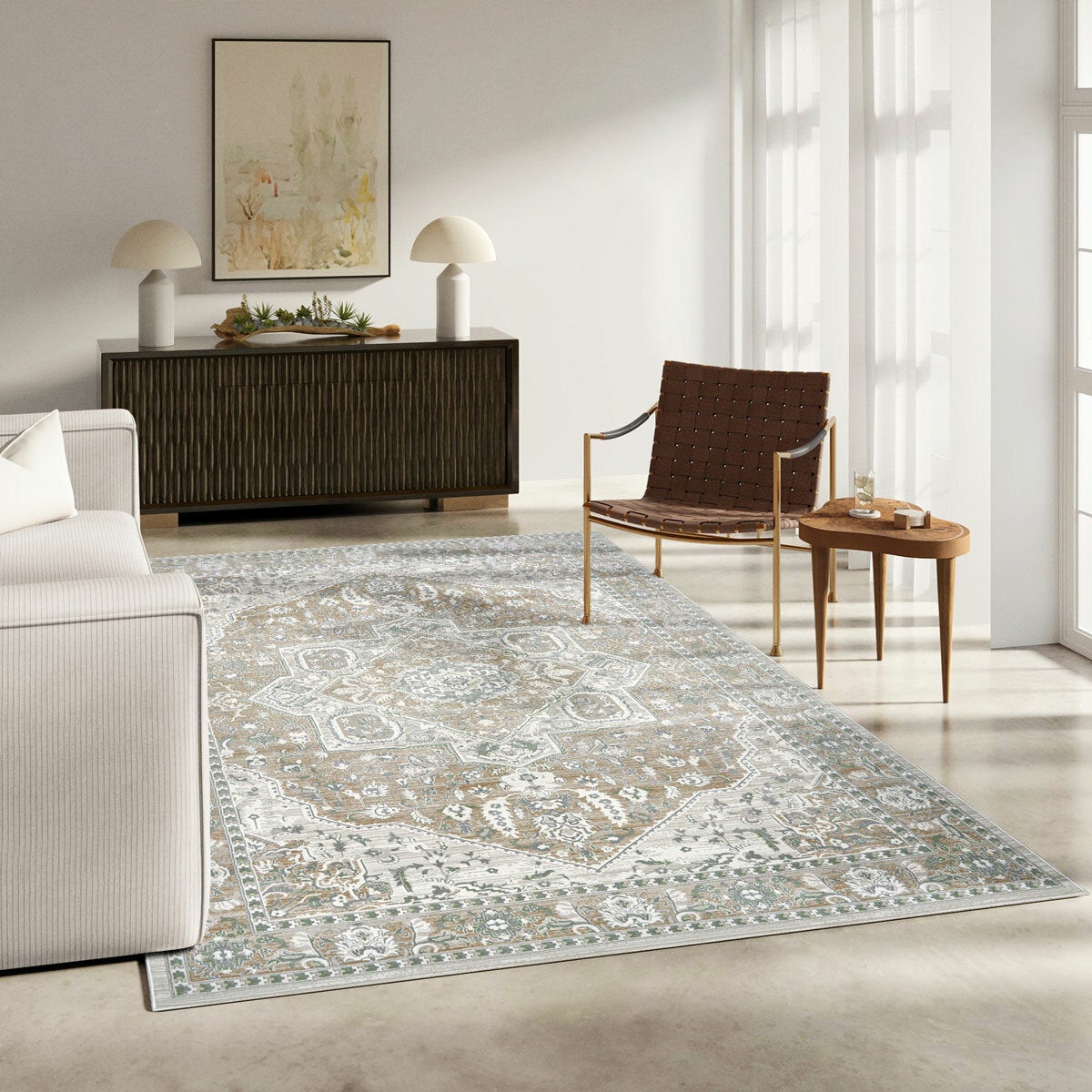 Gertmenian Sasha Area Rug In 3 Designs, 200 x 274 cm Gertmenian Sasha Area Rug In 3 Designs, 200 x 274 cm
