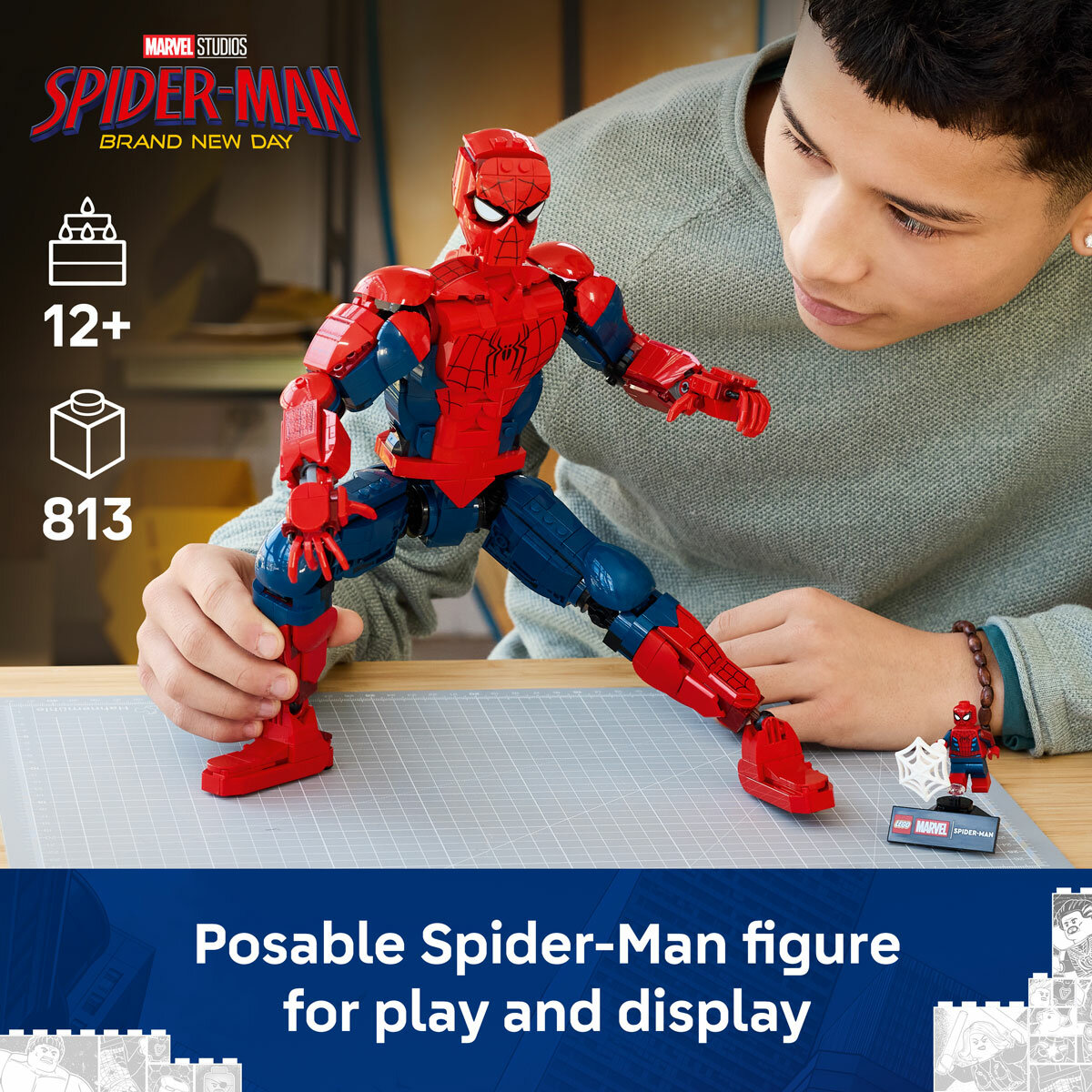 LEGO Super Heroes Articulated Spider-Man - Model 76346 (12+ Years) LEGO Super Heroes Articulated Spider-Man - Model 76346 (12+ Years)