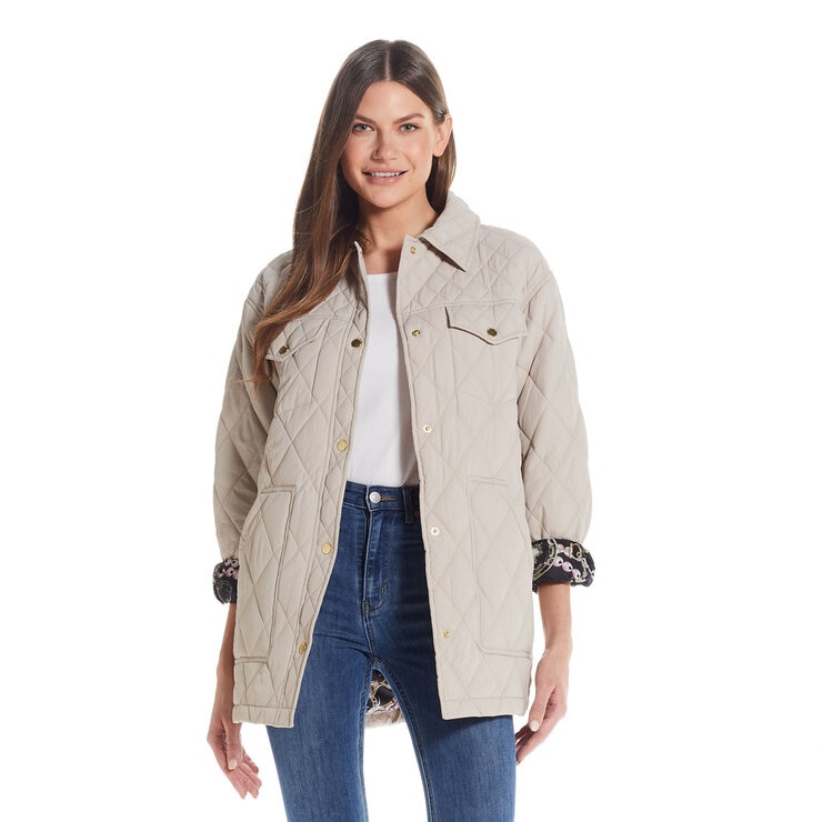 Weatherproof Ladies Quilted Shacket