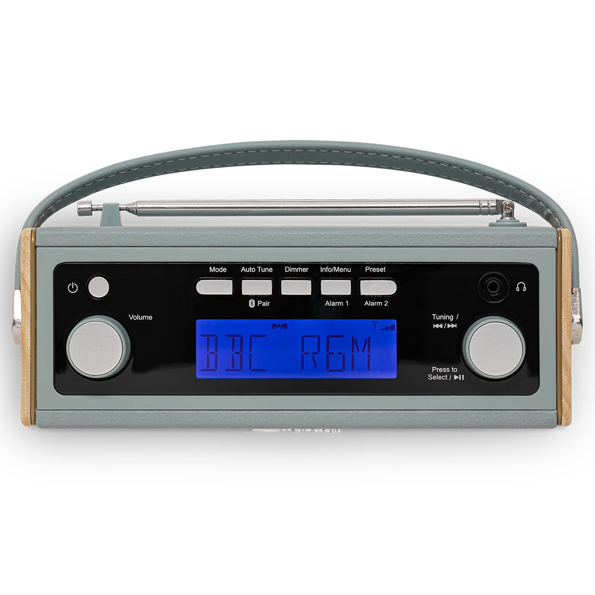 Roberts Rambler DAB Radio in Duck Egg