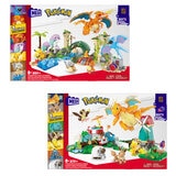 Playset MEGA Pokemon Discoveries Building 7 Figures Set 884 Pieces