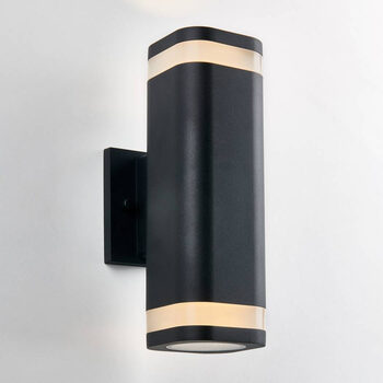 Artika Outdoor / Indoor Mettle Sconce Light in Black