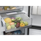 Haier HDW3618DNPD Fridge Freezer,  D Rated in Platinum Inox