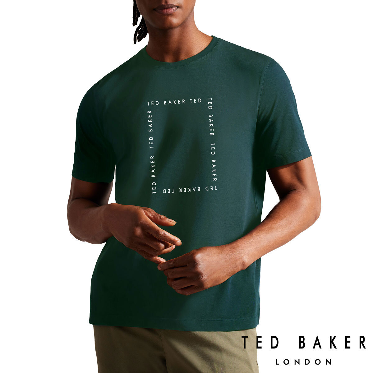 Ted Baker Men's T-Shirt in Green