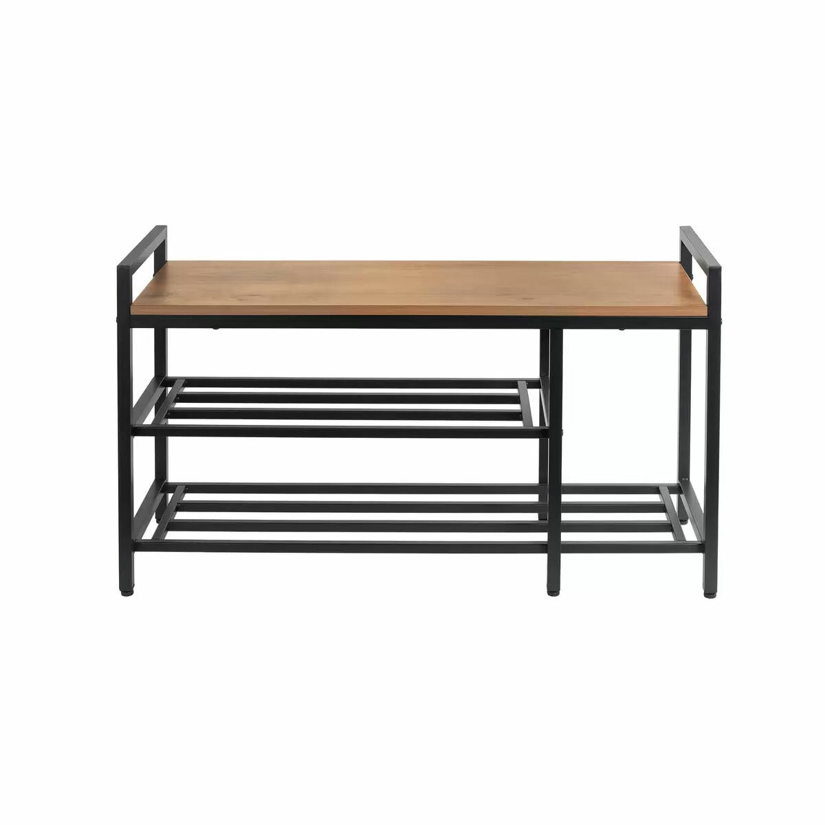 Neatfreak Wood Top Shoe Storage Bench Neatfreak Wood Top Shoe Storage Bench