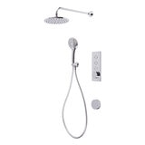 Cut out image of shower on white background