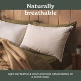 Sleepeezee Natural Comfort Feather & Down Pillow, 48 x 74 cm Sleepeezee Natural Comfort Feather & Down Pillow, 48 x 74 cm