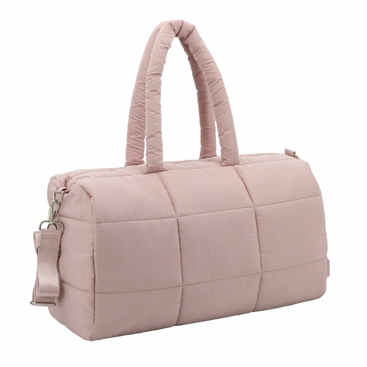 MYTAGALONGS Cloud Duffle Weekender Bag in Pink