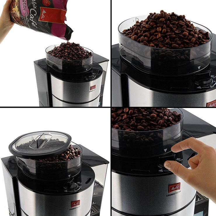Melitta Aromafresh Grind & Brew Filter Coffee Machine Costco UK