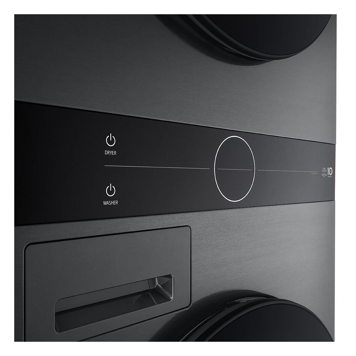 LG WT1210BBTN1, 12kg/10kg, 1400rpm, WashTower, A/A+++ Rated in Black Steel LG WT1210BBTN1, 12kg/10kg, 1400rpm, WashTower, A/A+++ Rated in Black Steel