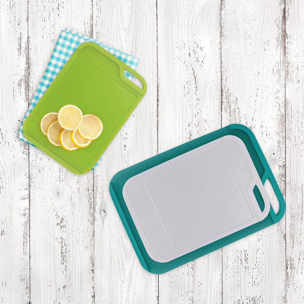 Neoflam Cutting Boards 3 Piece Set, Blue/White/Green Costco UK