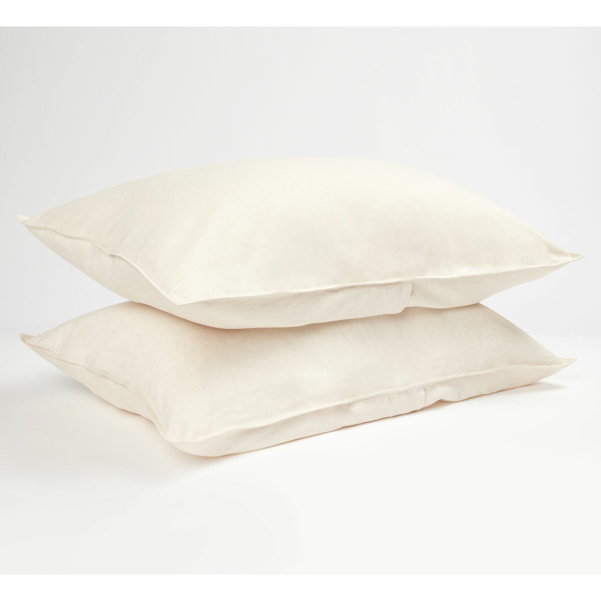 Panda Bamboo & French Linen Natural Duvet Cover Set in 3 Sizes Panda Bamboo & French Linen Natural Duvet Cover Set in 3 Sizes
