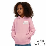 Jack Wills Youth Hoodie in Pink