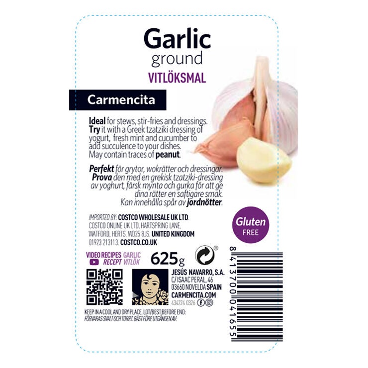 Carmencita Garlic Ground, 625g Carmencita Garlic Ground, 625g