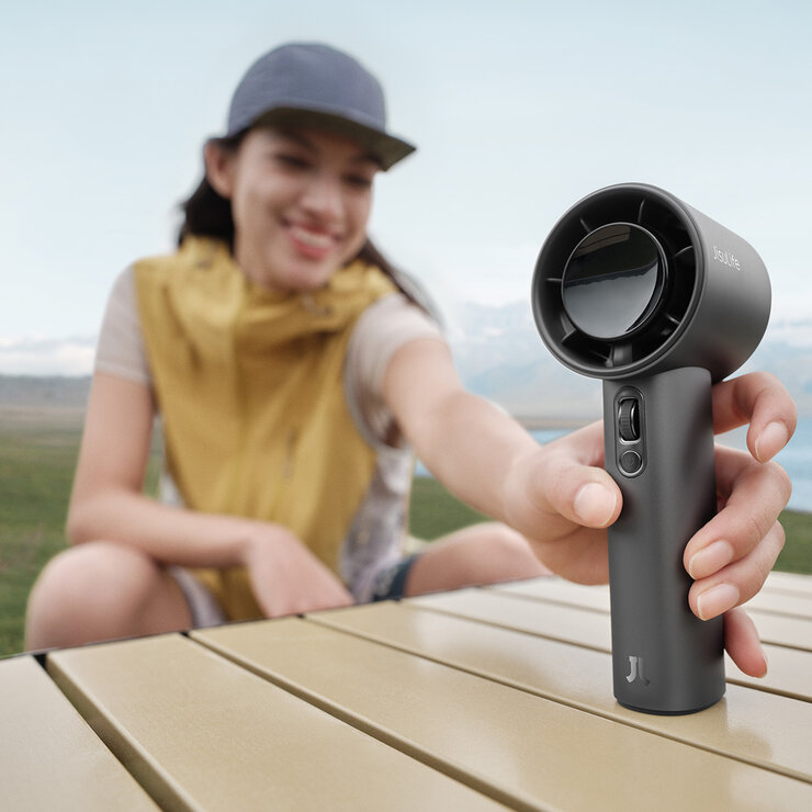 JisuLife Pro1 S Handheld Fan in Grey JisuLife Pro1 S Handheld Fan in Grey