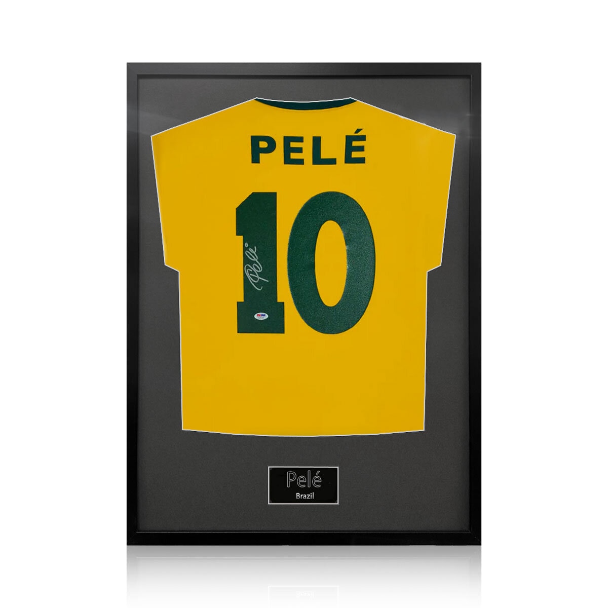 Pele Signed Frame